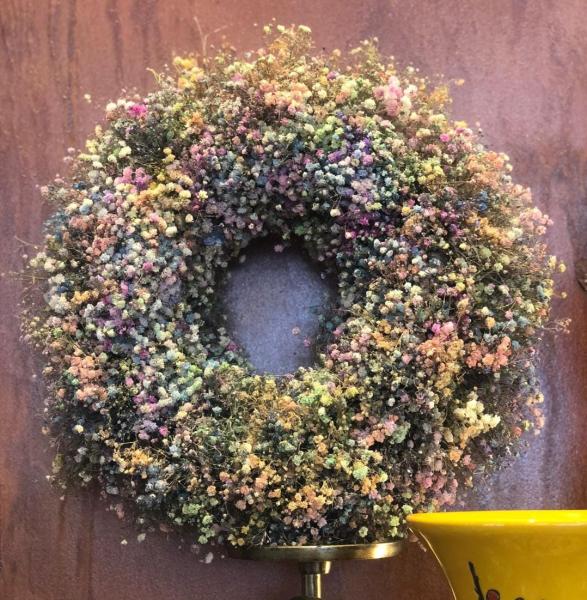 Gypskrans in Zachte Pastelkleuren